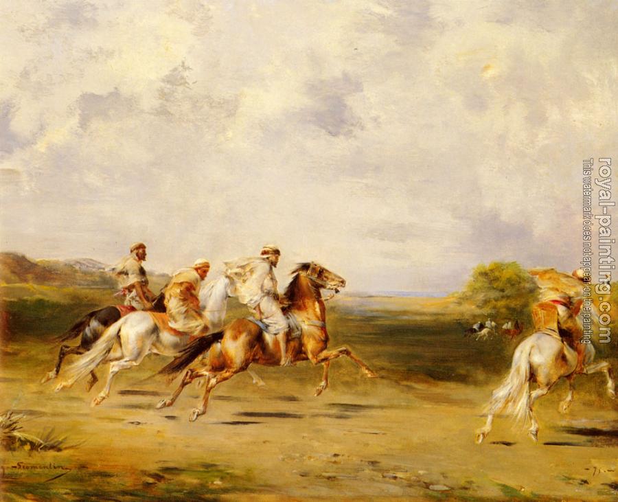 Eugene Fromentin : Arab Horsemen